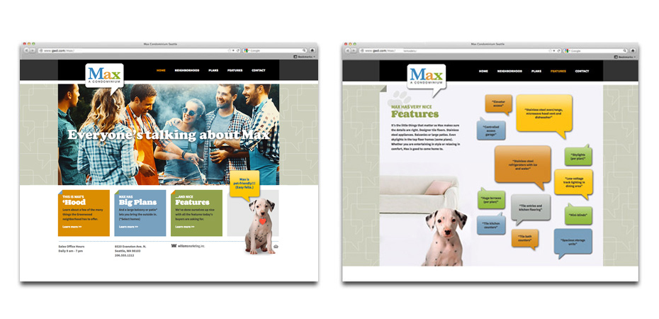 condominium website design