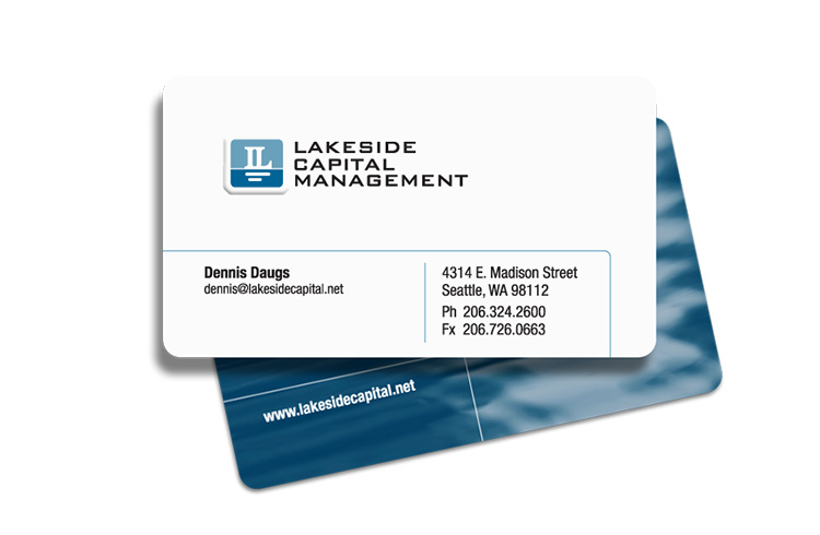 asset manager business card