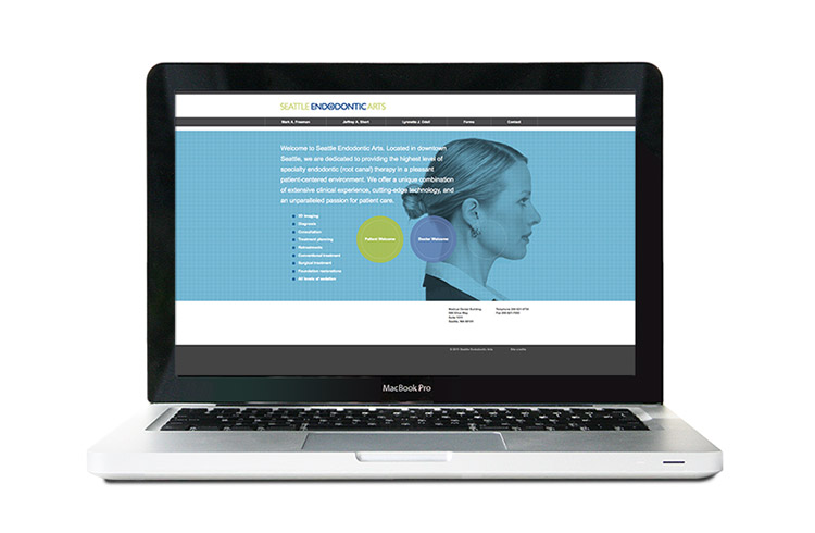 seattle endodontic arts website design