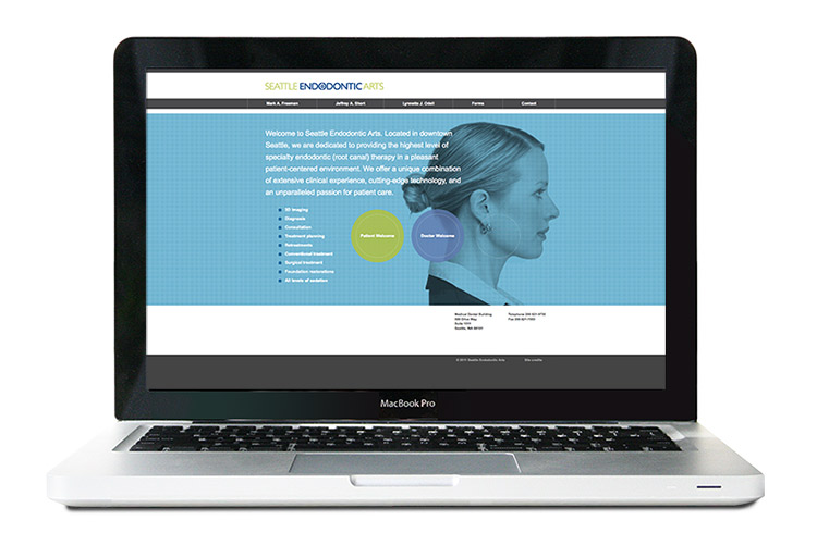 endodontic arts website design
